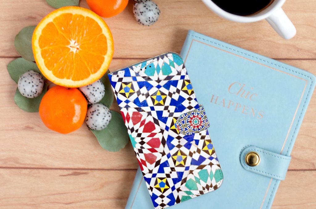 iPhone 14 Plus Bookcase Mozaïek
