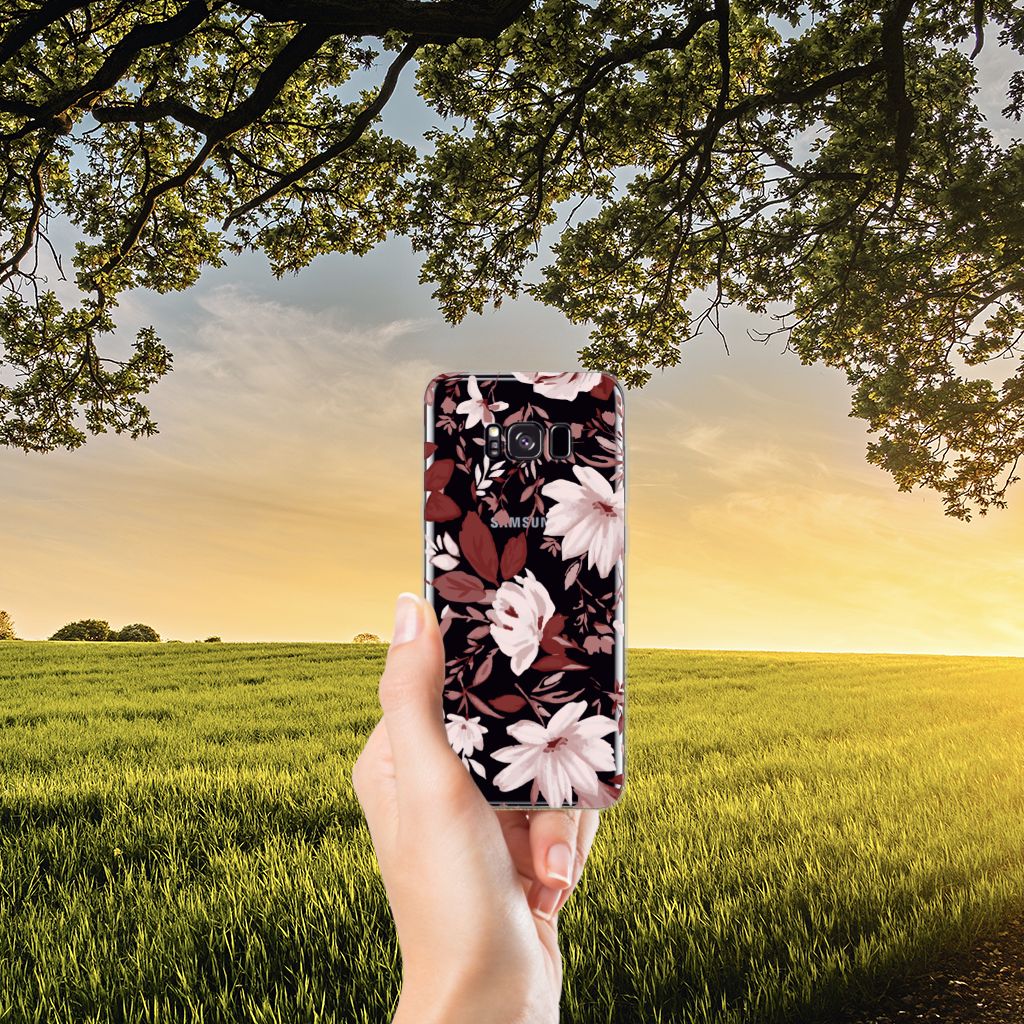 Hoesje maken Samsung Galaxy S8 Plus Watercolor Flowers