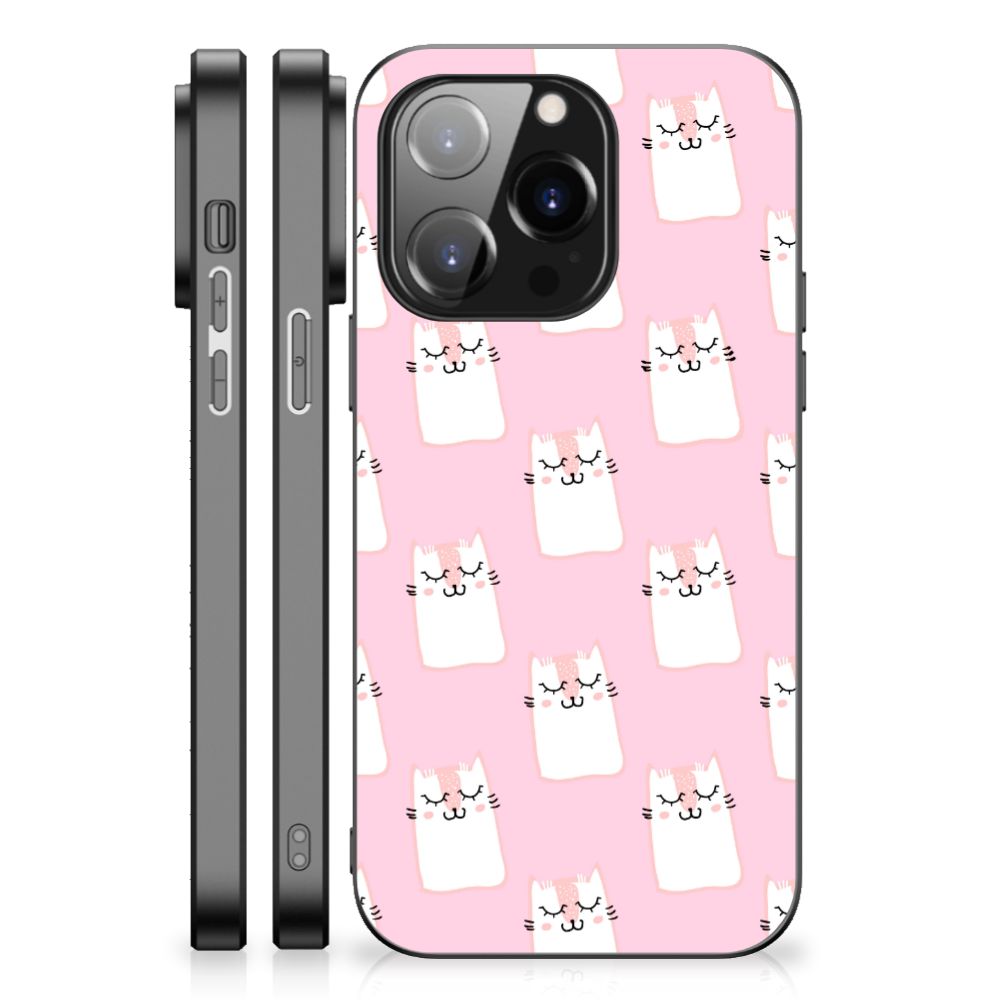 iPhone 14 Pro Dierenprint Telefoonhoesje Sleeping Cats B2C Telecom