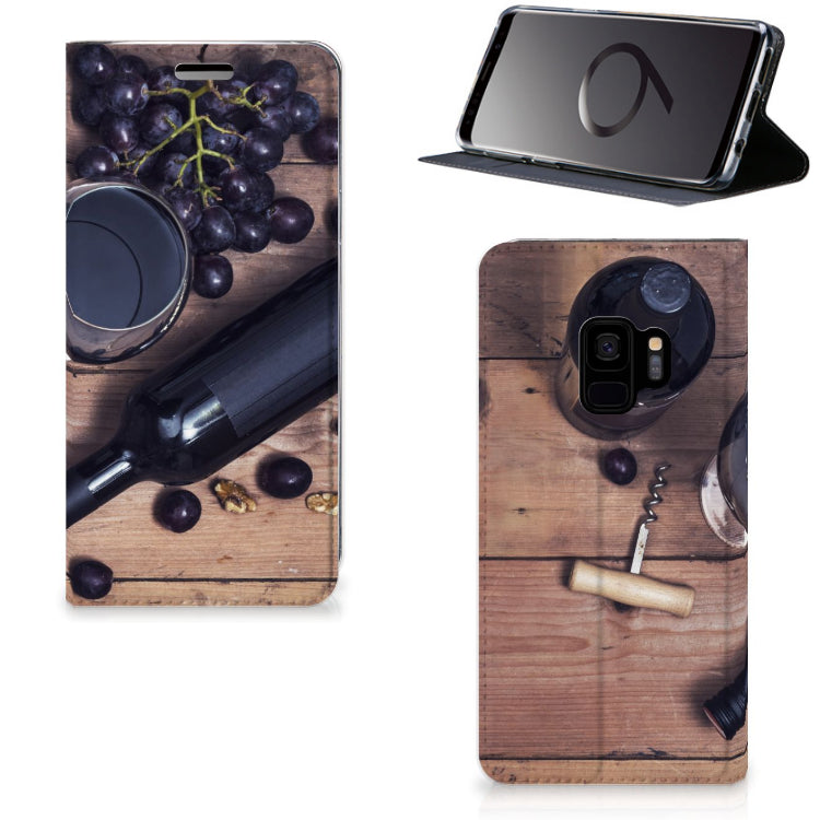 Samsung Galaxy S9 Flip Style Cover Wijn
