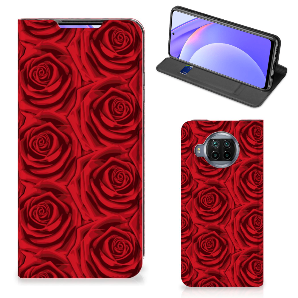 Xiaomi Mi 10T Lite Smart Cover Red Roses - B2C Telecom