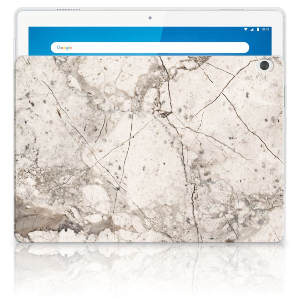 Lenovo Tab M10 Tablet Back Cover Marmer Beige