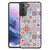 Samsung Galaxy S21 Plus Marmeren Print Telefoonhoesje Tiles Color