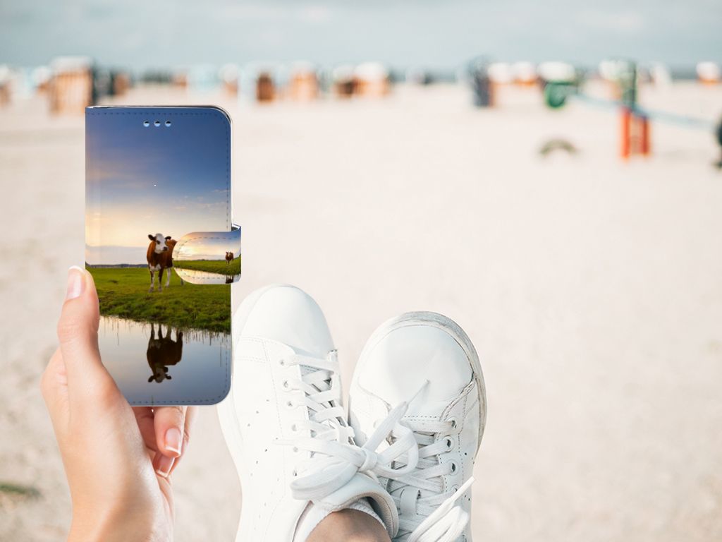 Samsung Galaxy S9 Telefoonhoesje met Pasjes Koe