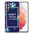 Samsung Galaxy S21 Silicone-hoesje Flowers Blue DTMP B2C Telecom