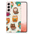 Samsung Galaxy S22 TPU Hoesje Vrolijke Uilen B2C Telecom