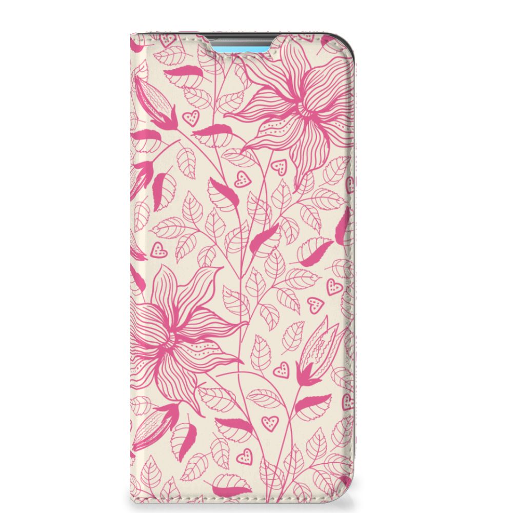 Xiaomi Redmi 10 Smart Cover Pink Flowers - B2C Telecom