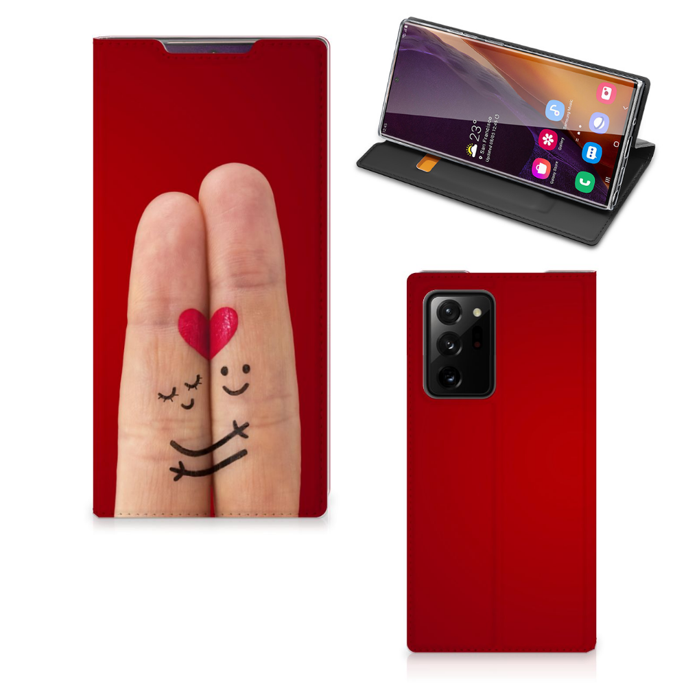 Samsung Galaxy Note 20 Ultra Hippe Standcase Liefde - Origineel Romantisch Cadeau - B2C Telecom