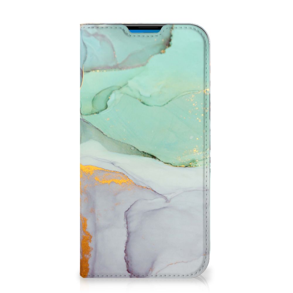 Bookcase voor iPhone 14 Pro Max Watercolor Mix - B2C Telecom