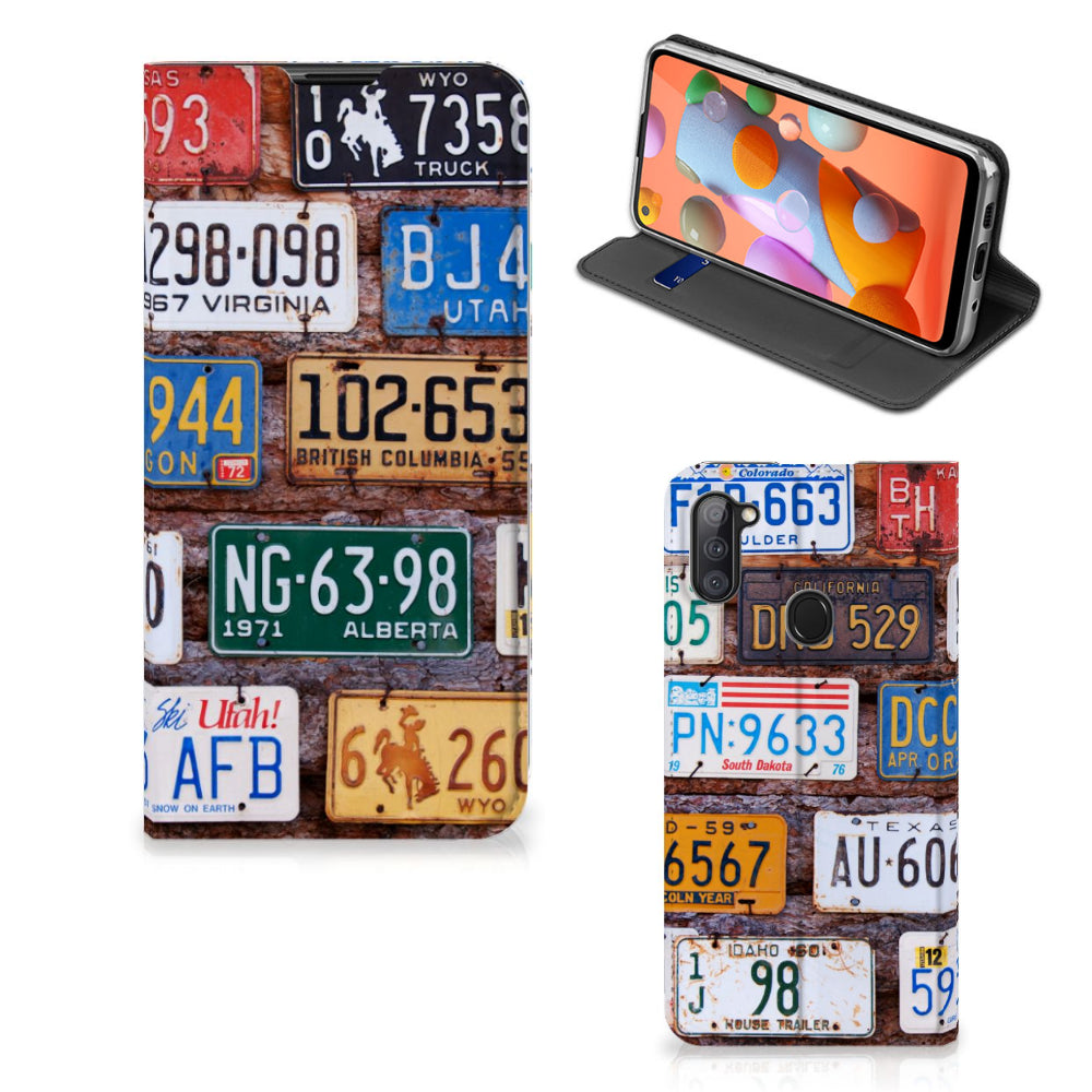 Samsung Galaxy M11 | A11 Stand Case Kentekenplaten
