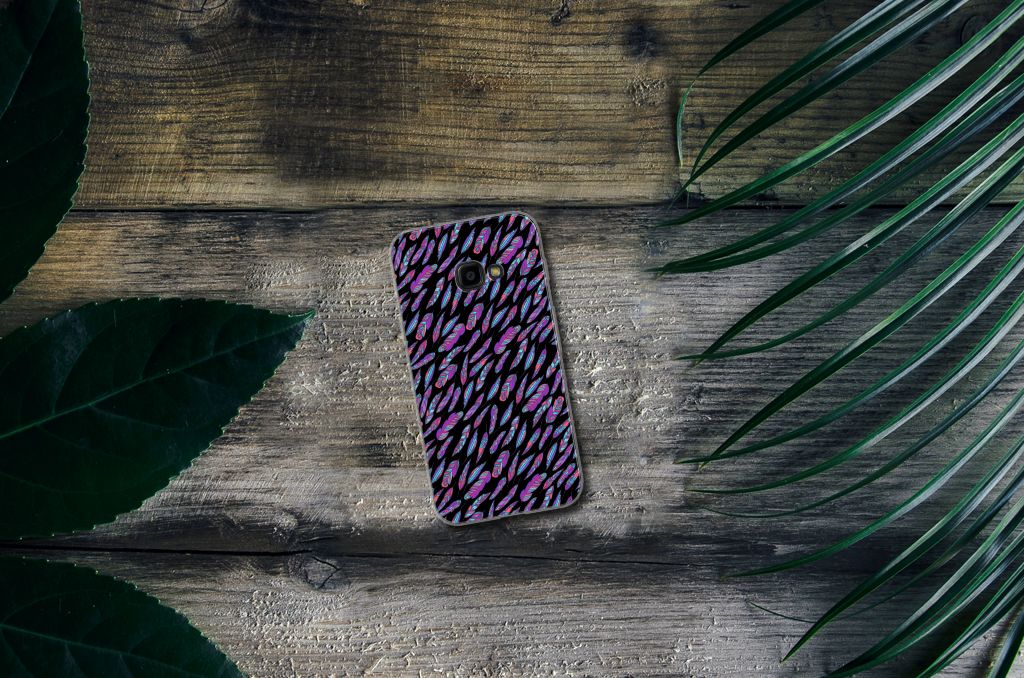 Samsung Galaxy Xcover 4 | Xcover 4s TPU bumper Feathers Color