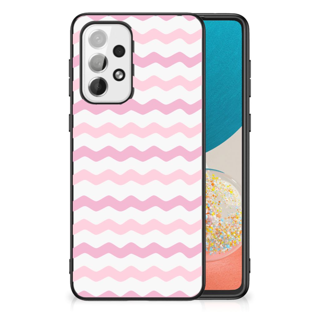Samsung Galaxy A73 Back Case Waves Roze B2C Telecom