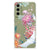 Samsung Galaxy S21FE TPU Hoesje Bird Flowers