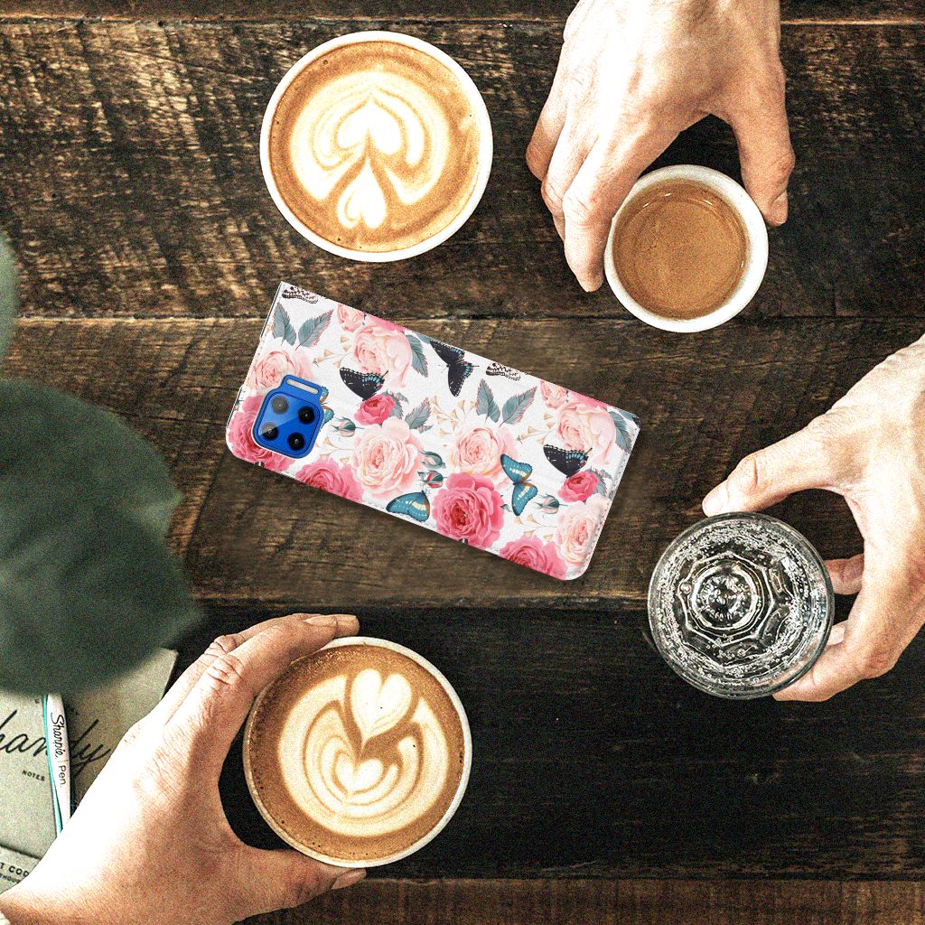 Motorola Moto G 5G Plus Smart Cover Butterfly Roses - B2C Telecom