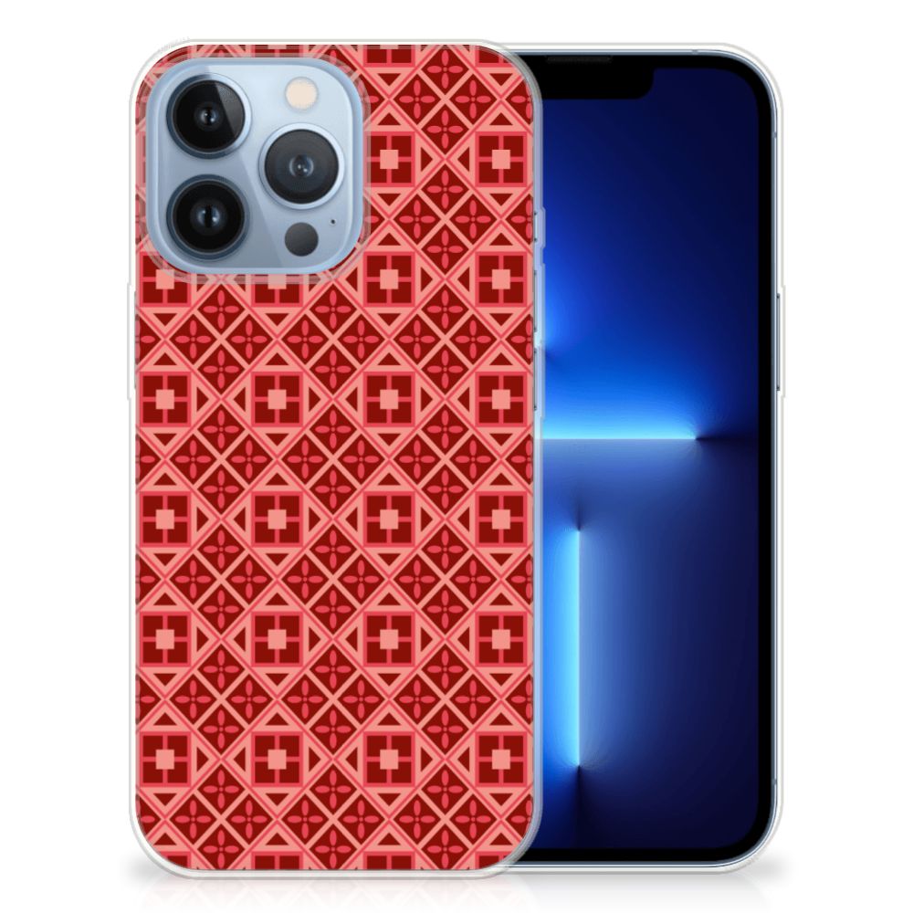Apple iPhone 13 Pro TPU bumper Batik Rood B2C Telecom