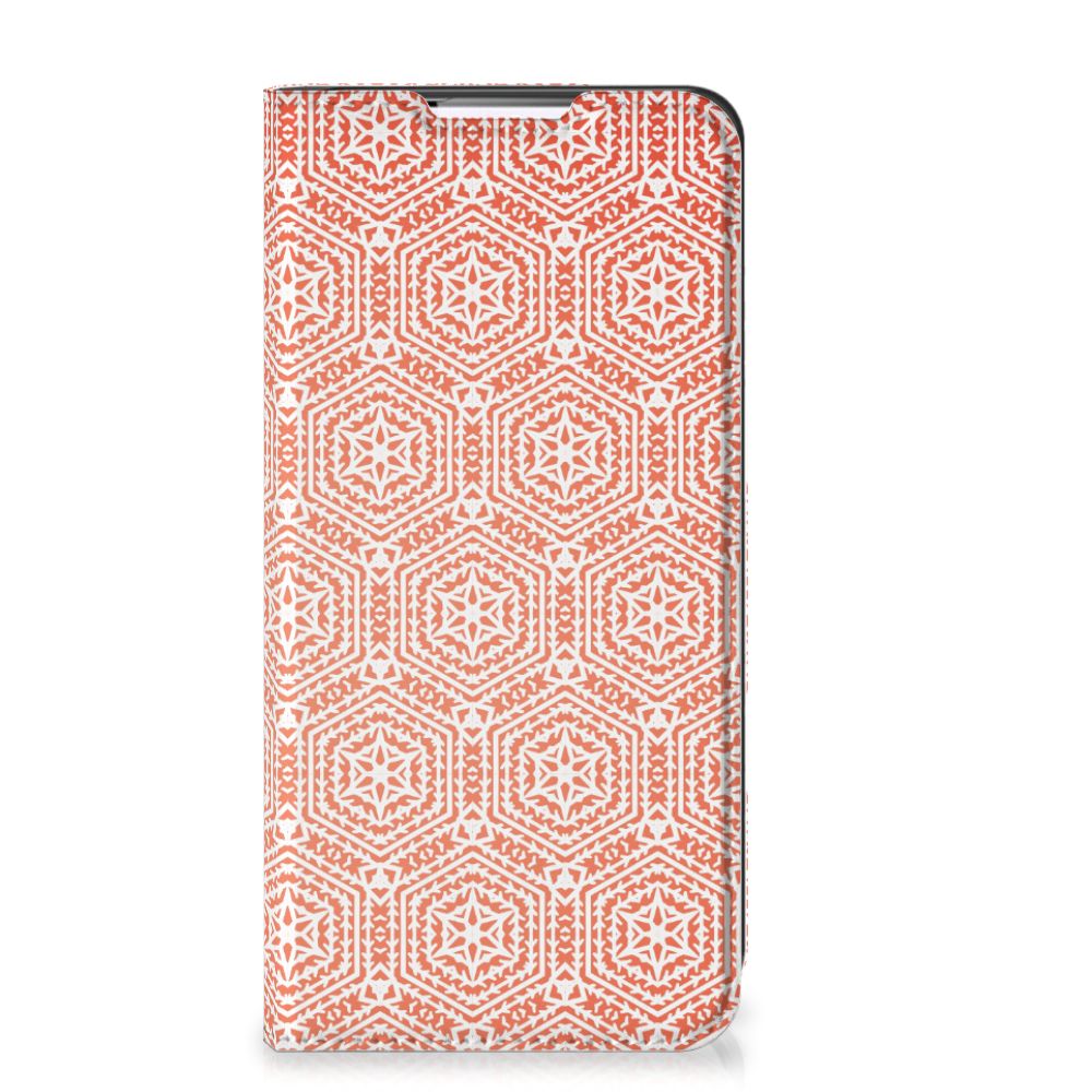 Samsung Galaxy S22 Plus Hoesje met Magneet Pattern Orange - B2C Telecom