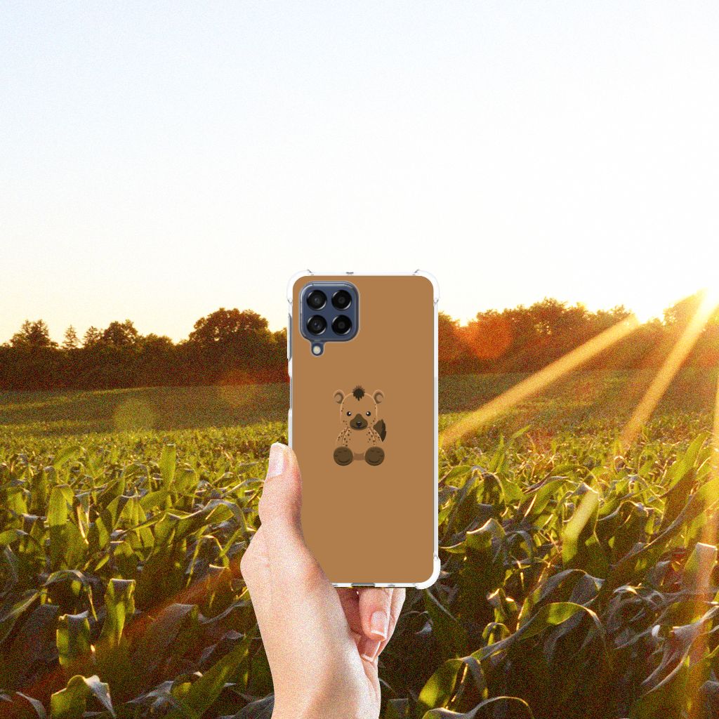 Samsung Galaxy M53 Stevig Bumper Hoesje Baby Hyena B2C Telecom