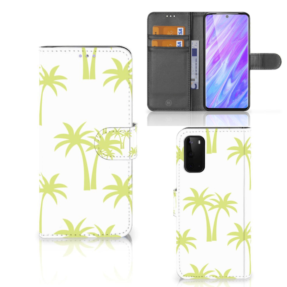 Samsung Galaxy S20 Hoesje Palmtrees