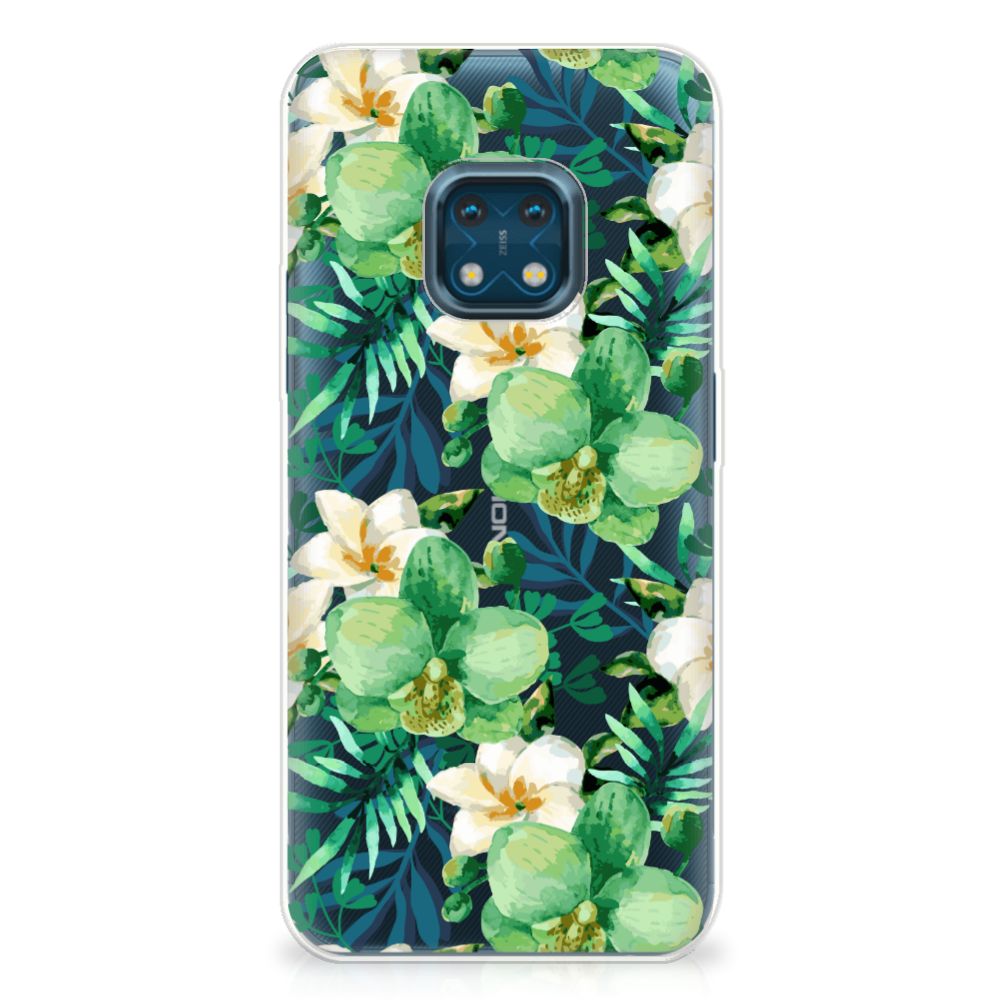 Nokia XR20 TPU Case Orchidee Groen