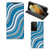 Samsung Galaxy S21 Ultra Hoesje met Magneet Waves Blue - B2C Telecom