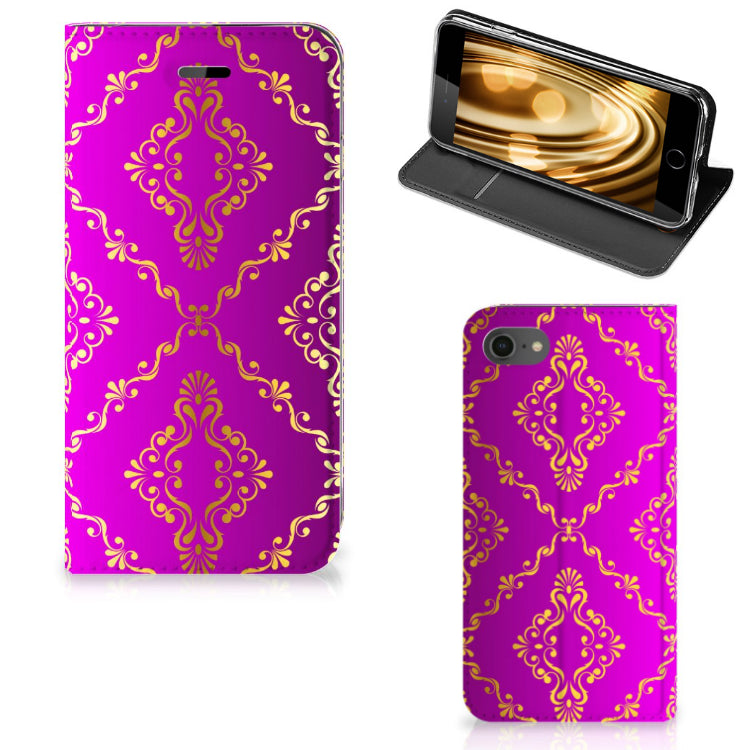 Telefoon Hoesje iPhone 7 | 8 | SE (2020) | SE (2022) Barok Roze