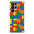 Samsung Galaxy S23 Ultra Doorzichtige Silicone Hoesje Blokken B2C Telecom