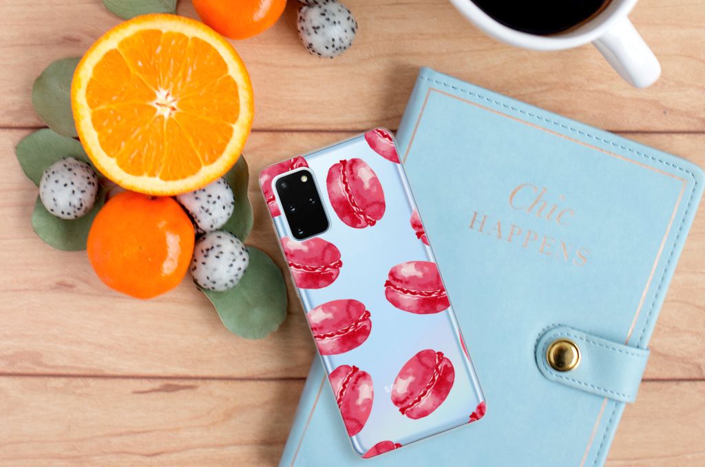 Samsung Galaxy S20 Plus Siliconen Case Pink Macarons B2C Telecom