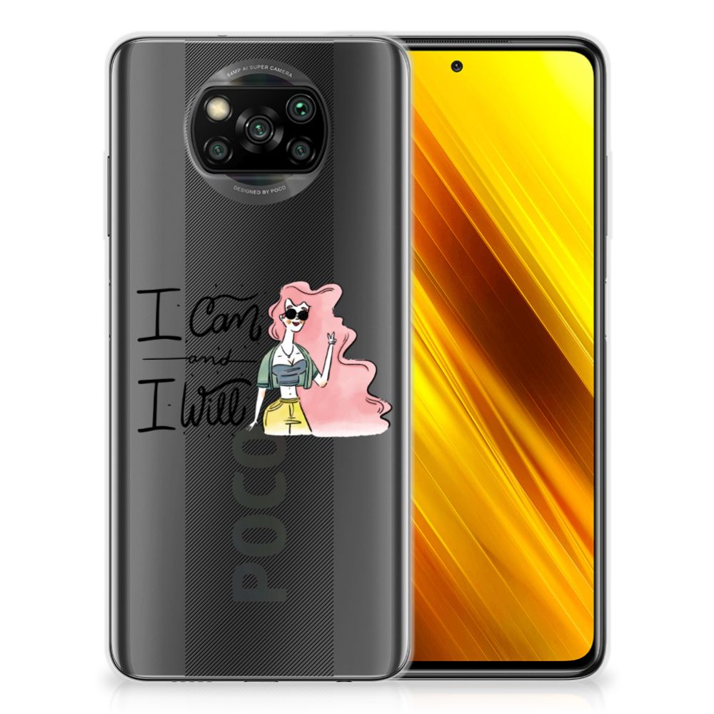 Xiaomi Poco X3 | Poco X3 Pro Telefoonhoesje met Naam i Can B2C Telecom