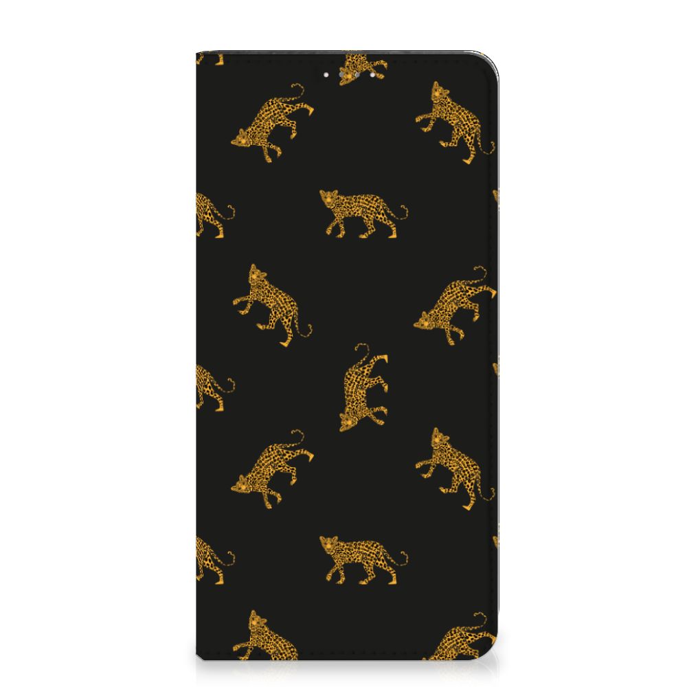 Hoesje maken voor Samsung Galaxy A14 4G Leopards met een opvallend luipaardenprint design.