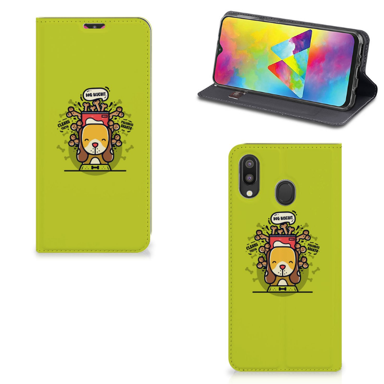 Samsung Galaxy M20 Magnet Case Doggy Biscuit