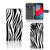 Apple iPhone 11 Pro Telefoonhoesje met Pasjes Zebra