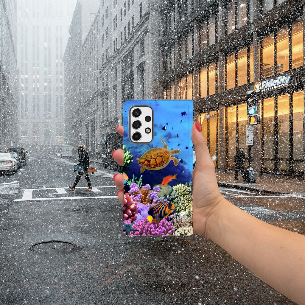 Samsung Galaxy A53 Hoesje maken Vissen - B2C Telecom