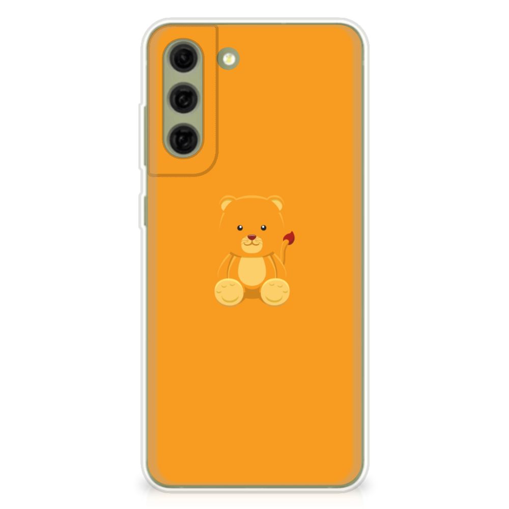 Samsung Galaxy S21FE Telefoonhoesje met Naam Baby Beer B2C Telecom
