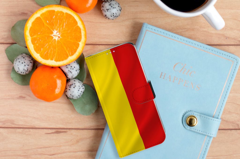 Samsung Galaxy A51 Bookstyle Case Belgische Vlag
