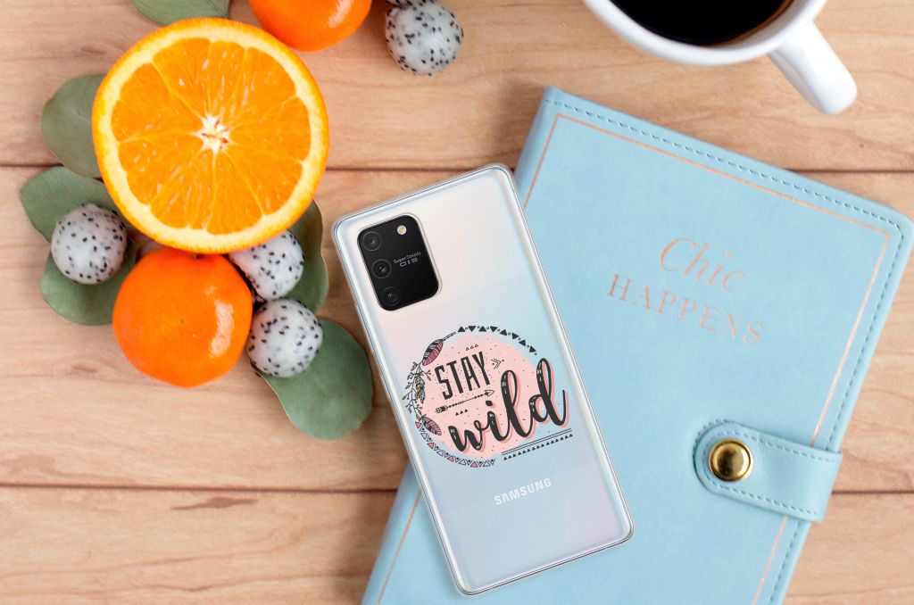 Samsung Galaxy S10 Lite Telefoonhoesje met Naam Boho Stay Wild B2C Telecom