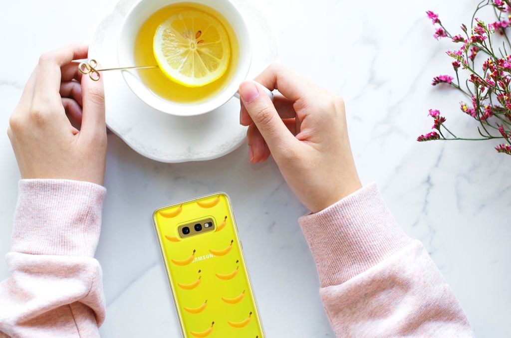 Samsung Galaxy S10e Siliconen Case Banana