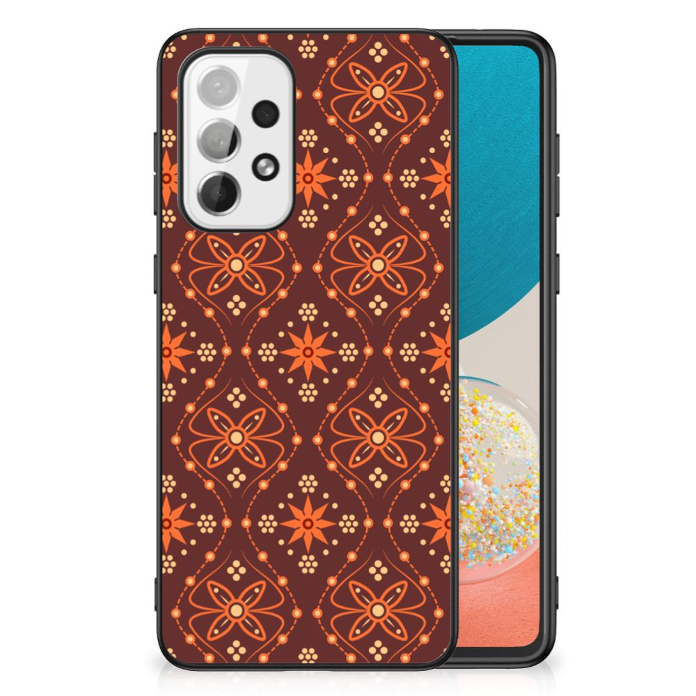 Samsung Galaxy A73 Back Case Batik Brown B2C Telecom