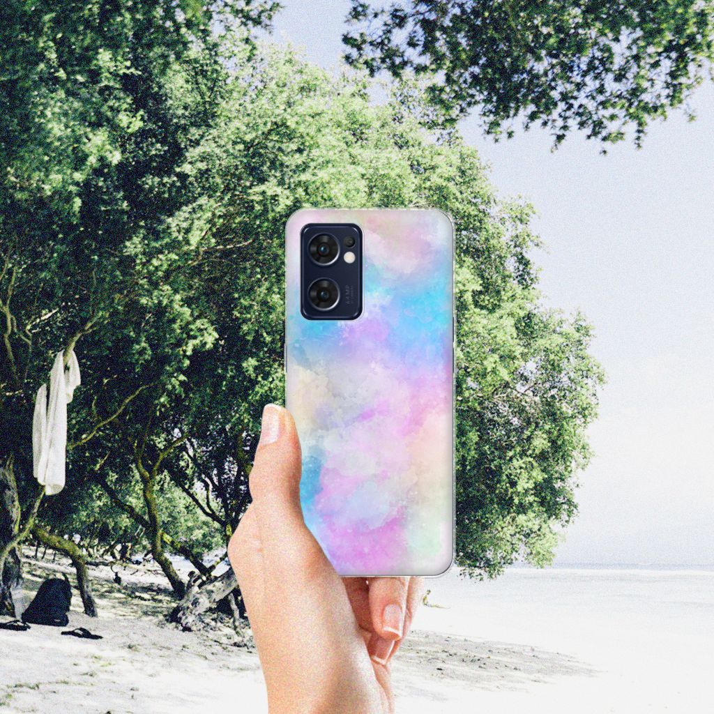 Hoesje maken OPPO Reno 7 5G | Find X5 Lite Watercolor Light B2C Telecom