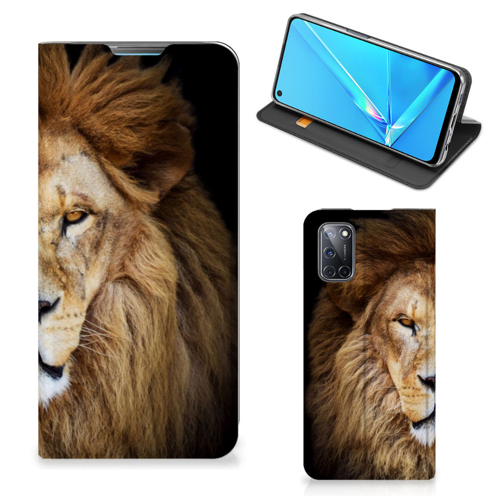 OPPO A52 | A72 Hoesje maken Leeuw