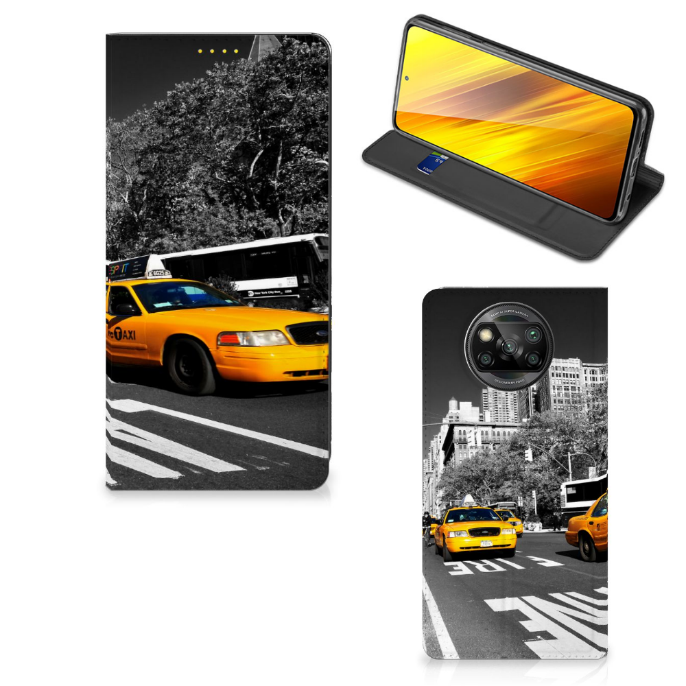 Xiaomi Poco X3 Pro | Poco X3 Book Cover New York Taxi - B2C Telecom