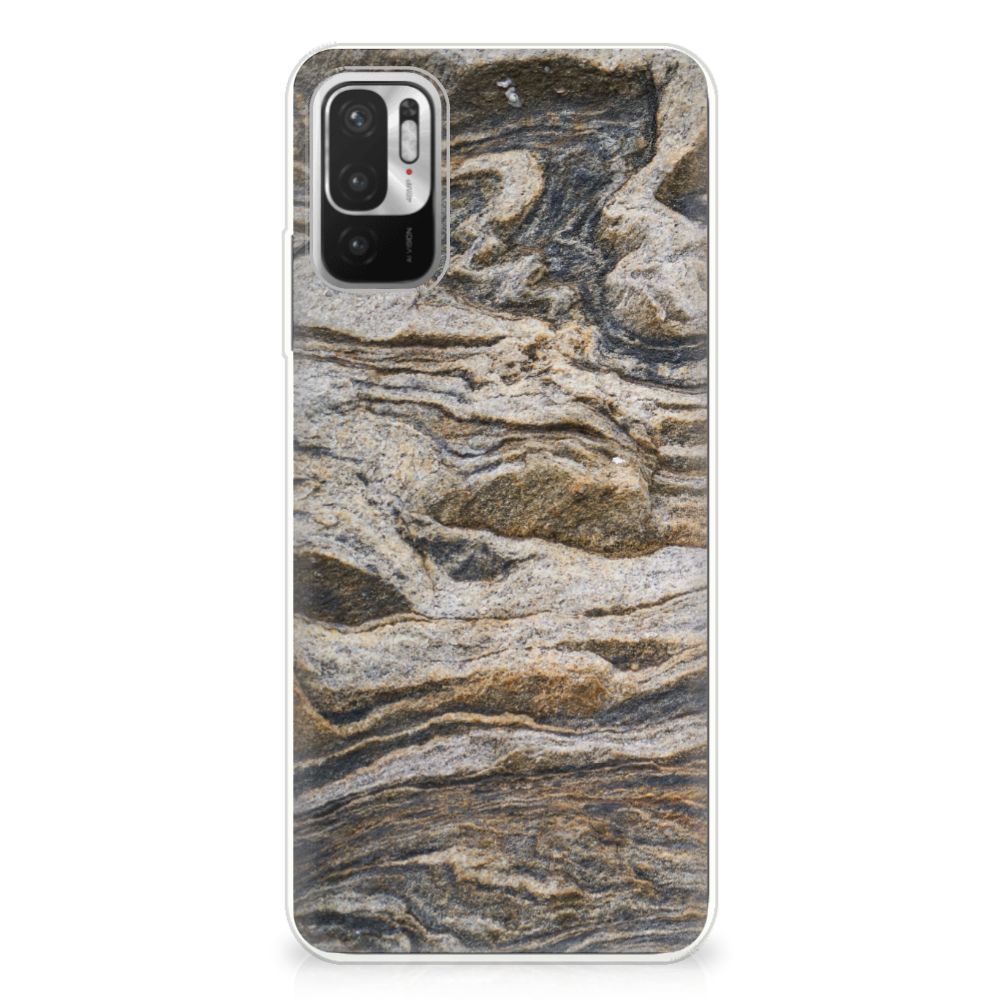 Xiaomi Redmi Note 10/10T 5G | Poco M3 Pro TPU Siliconen Hoesje Steen