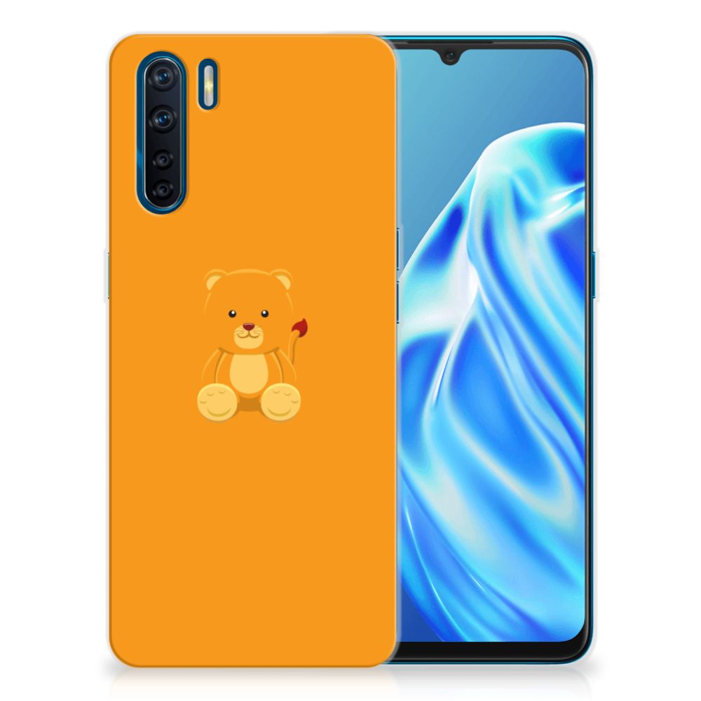 OPPO A91 Telefoonhoesje met Naam Baby Beer B2C Telecom