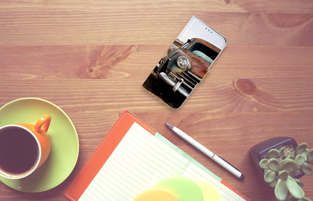 Samsung Galaxy A20e Telefoonhoesje met foto Vintage Auto