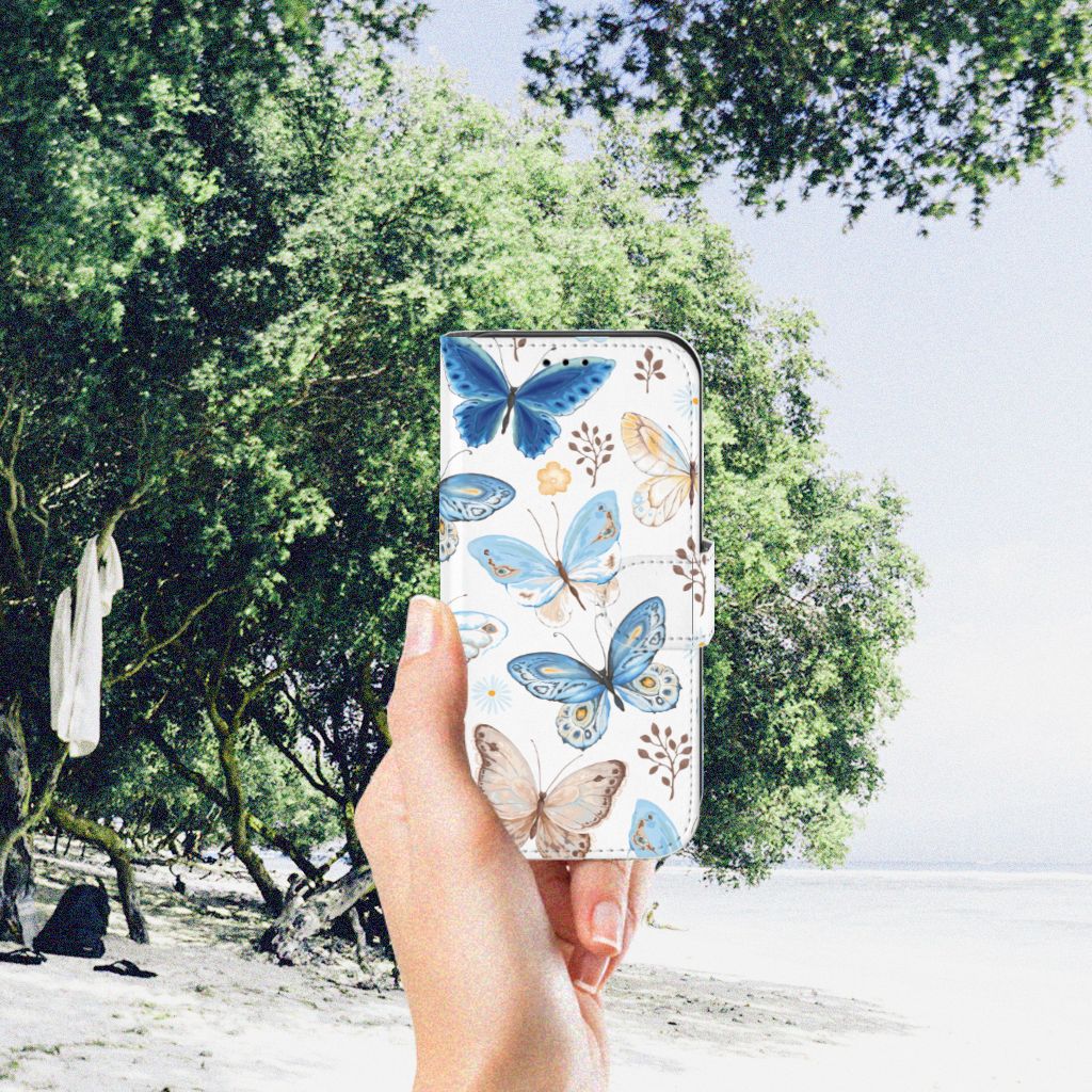 Telefoonhoesje met Pasjes voor Apple iPhone 11 Pro Vlinder