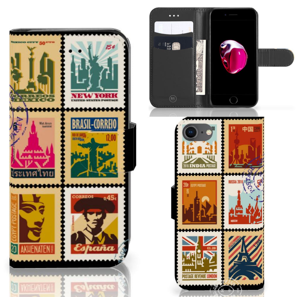 iPhone 7 | 8 | SE (2020) | SE (2022) Flip Cover Postzegels