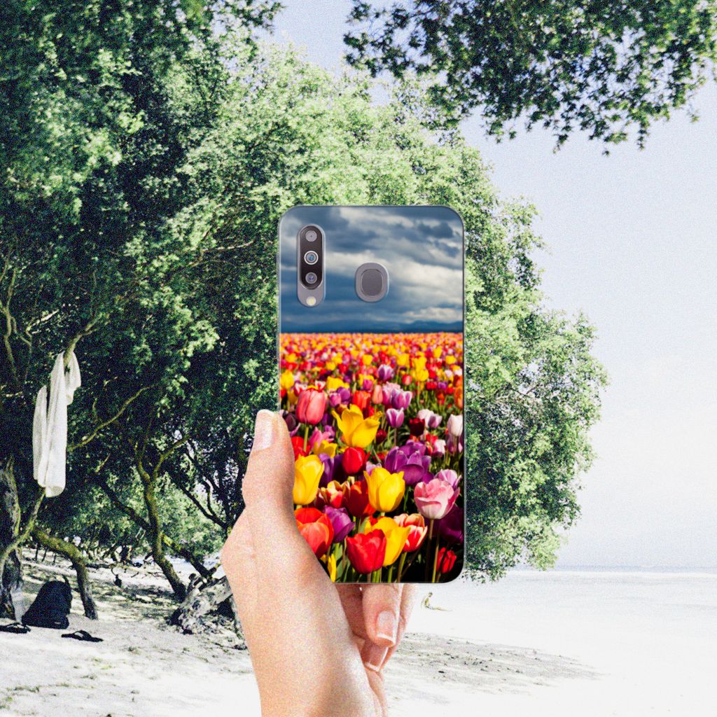 Samsung Galaxy M30 TPU Case Tulpen