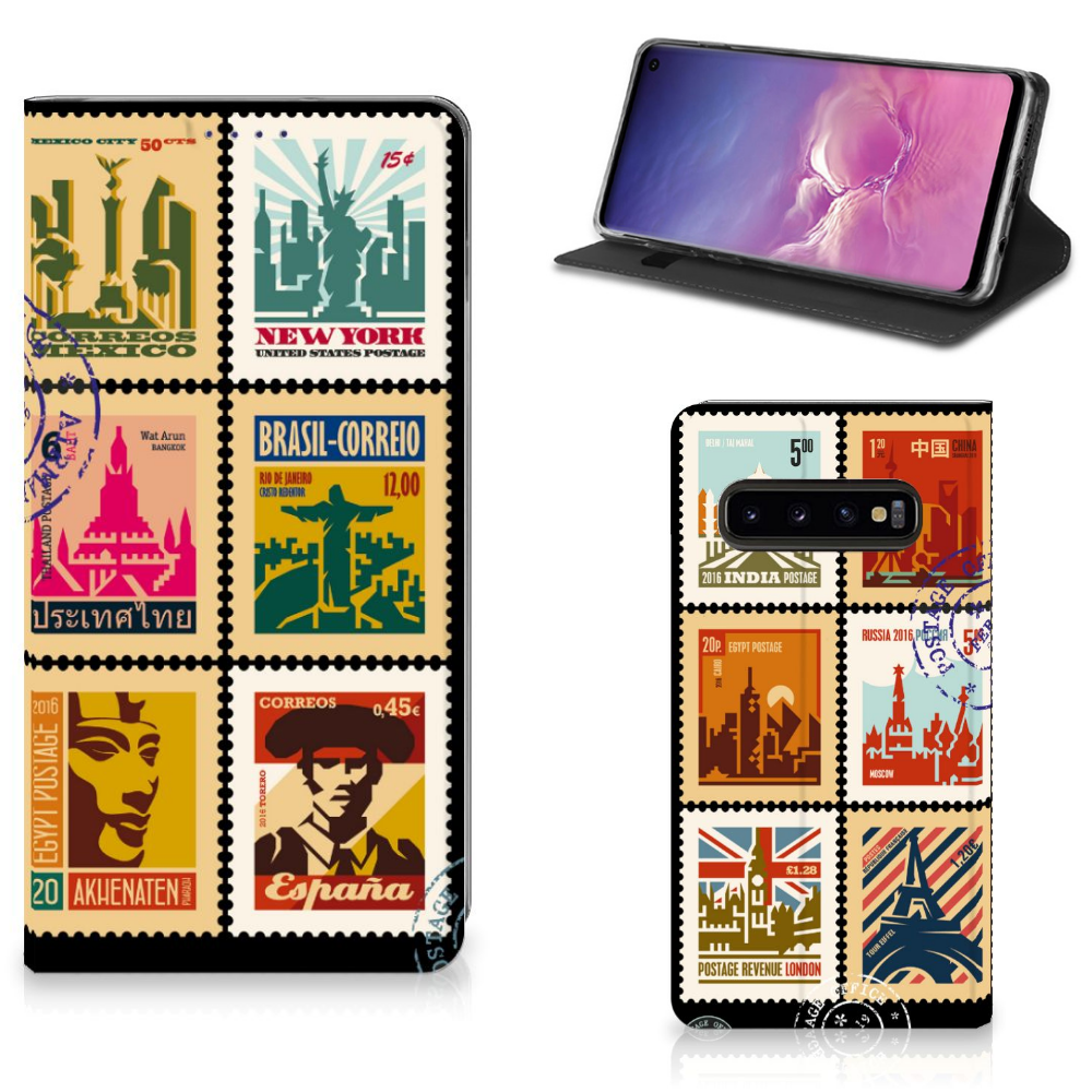 Samsung Galaxy S10 Book Cover Postzegels