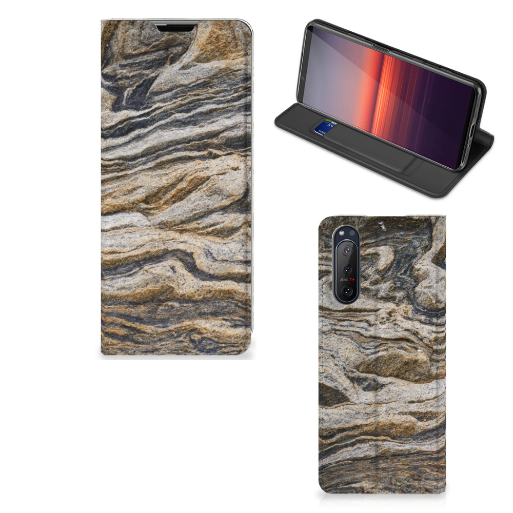 Sony Xperia 5 II Standcase Steen - B2C Telecom