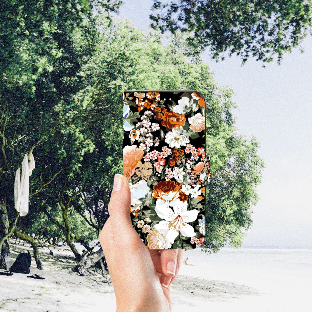 Hoesje voor Samsung Galaxy S23 Dark Flowers