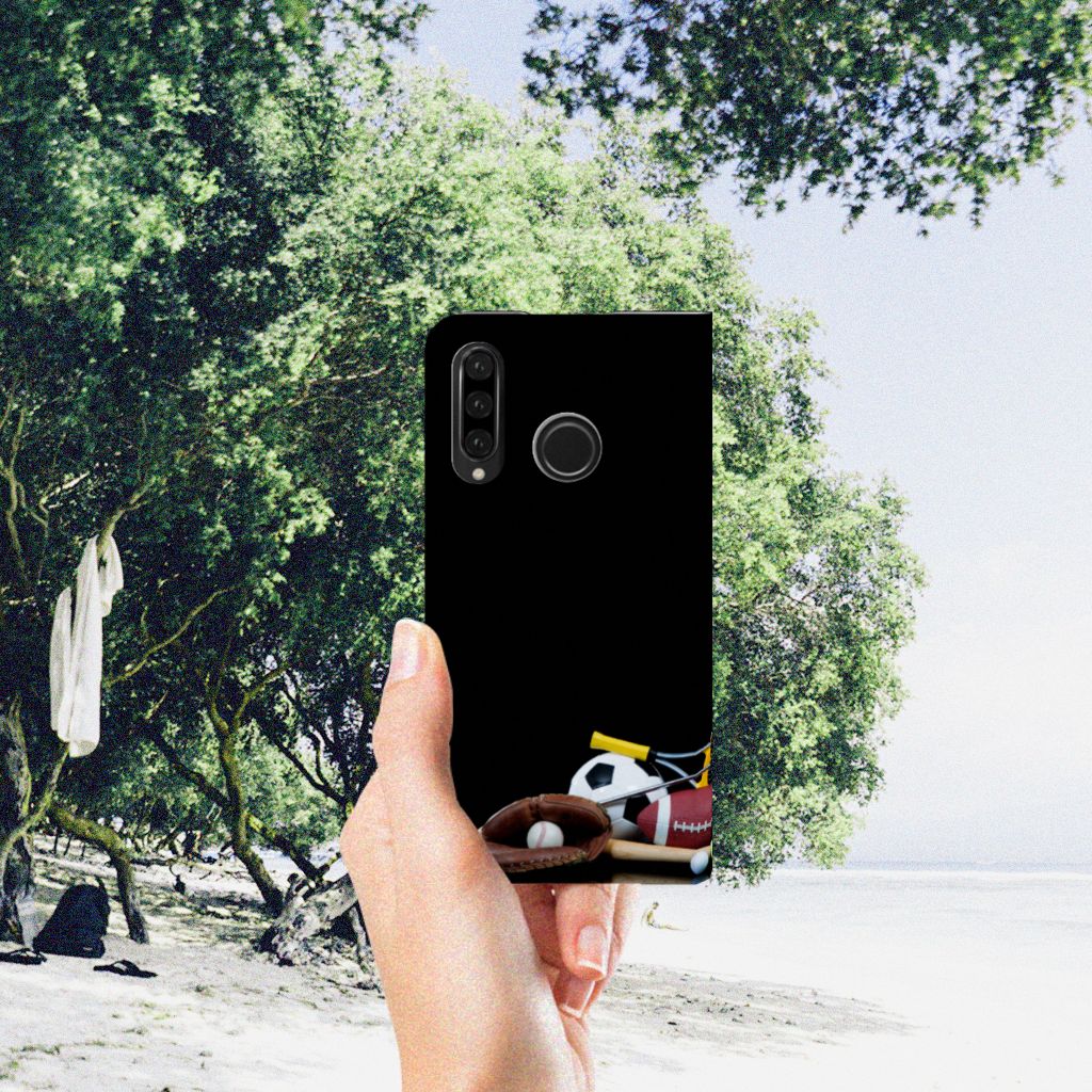 Huawei P30 Lite New Edition Hippe Standcase Sports